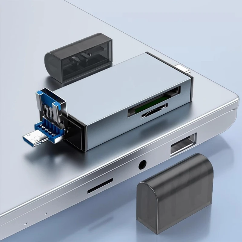 

Card Reader USB3.0 Type-C to SD TF Card Reader for Laptop Phone OTG Memory Card Adapter Smart Card Reader-A09I