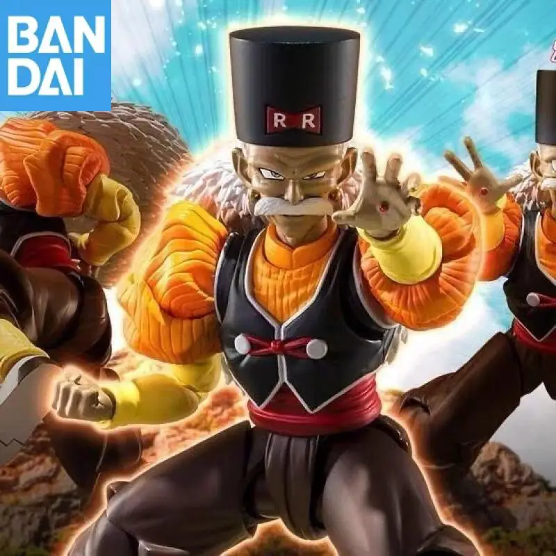 بانداي لعبة دراغون بول Z S.H.Figuarts أندرويد 20 دكتور جيرو الشريط الأحمر الجيش الأصلي عمل نموذج لجسم جامع تمثال اللعب هدية