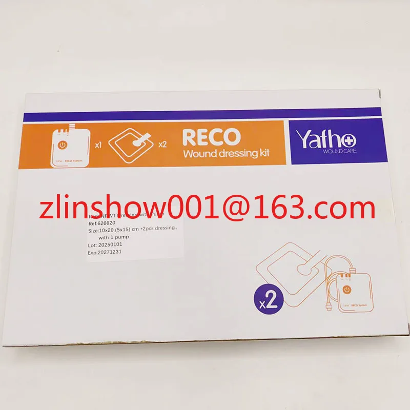 

2025 disposable NPWT System Negative Pressure Wound Therapy System Silicone Dressing 10X20cm