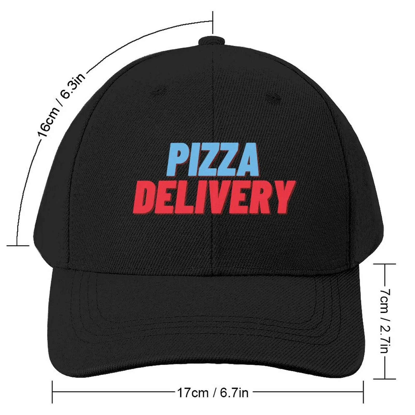 Pizza delivery Baseball Cap Ball Cap hard hat Men's Caps Women's