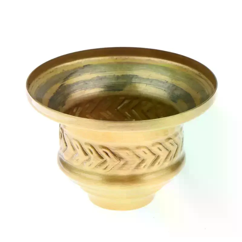 1/3/5PCSBrass Lamp Cup Durable Sturdy Semi-Enclosed Design Lamp Holder Repair Light Base Fitting Finial Copper Fixture