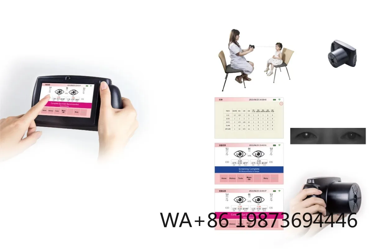 New Handheld Full Automatic Vision Optometrist Screener