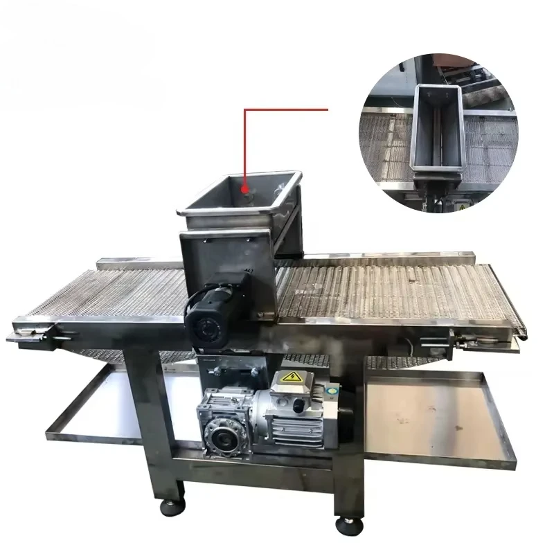 Bread/biscuit automatic sesame sprinkler