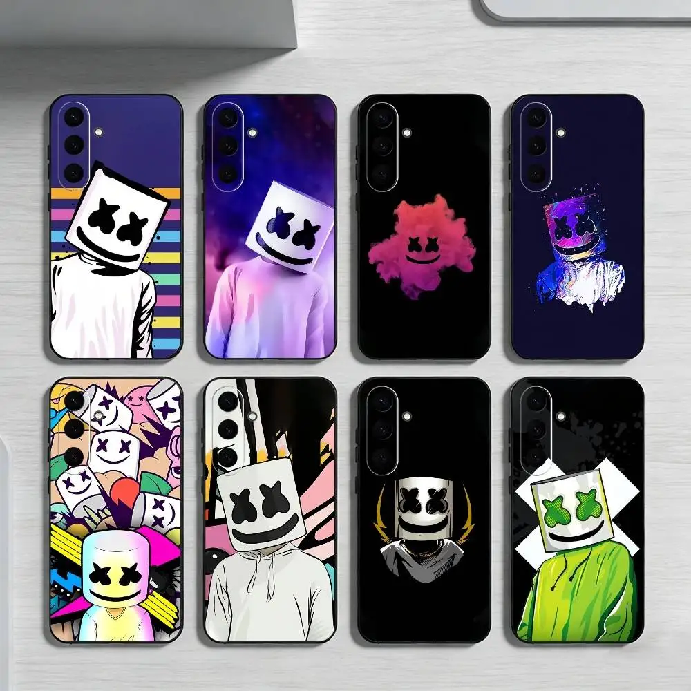 

DJ Marshmello Phone Case For Samsung Galaxy A73,A72,A71,A70,A52,A51 Others Soft Black Cover