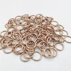 50pcs BCu91PAg Silver Phosphorus Copper Welding Rings for air conditioner and refrigerator, copper and copper alloy tube Welding