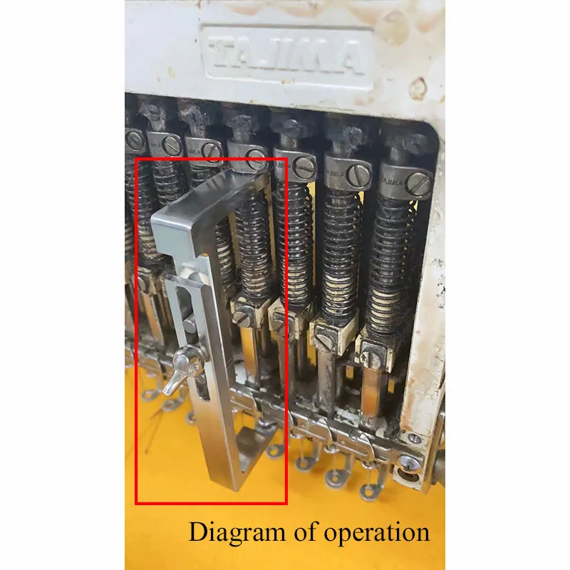 Imagem -06 - Calibre Mais Baixo do Ponto Inoperante para a Máquina Lisa do Bordado Barra de Agulha Parafuso Prisioneiro de Conexão Zg0032600000 G01-tj02 pc