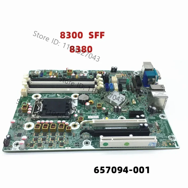 For HP 8300 Elite SFF 8380 MT Desktop Motherboard 656933-001 657094-001 Q77 LAG 1155 DDR3 100% Tested Fast Ship
