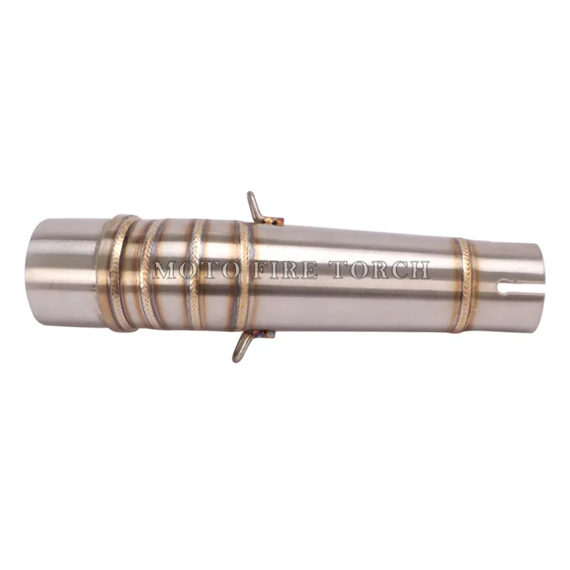 Slip On For For HONDA NC700 NC700X NC700S NC750 NC750X Motorcycle Exhaust Modified System Escape Muffler Middle Link Pipe 51mm