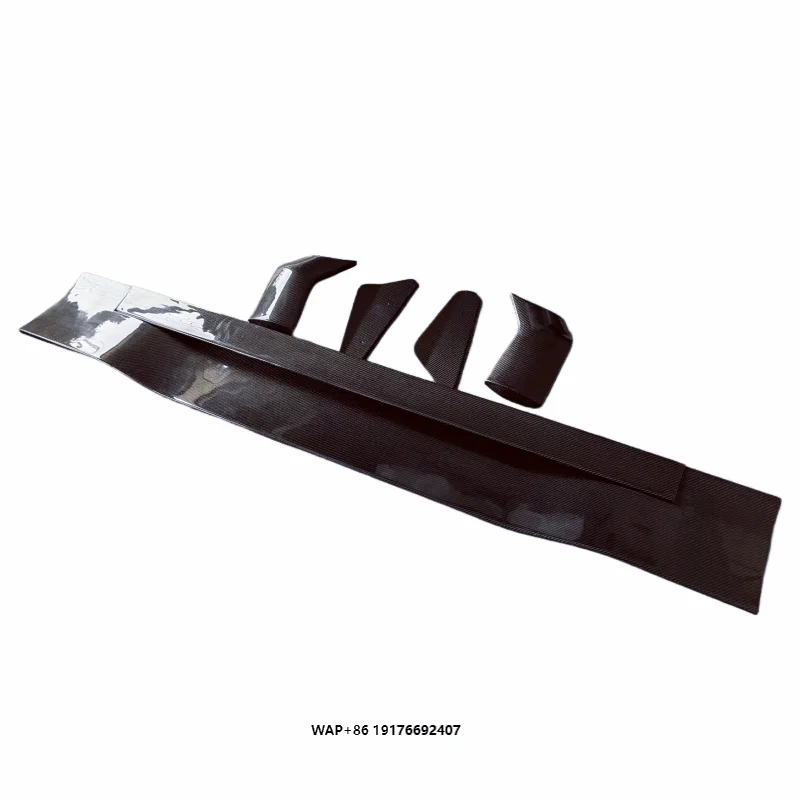 

For the 17-20 Year 812 M Style True Carbon Fiber Rear Spoiler Body Kit Front Bumper Rear Bumper Side Skirt Mudguard