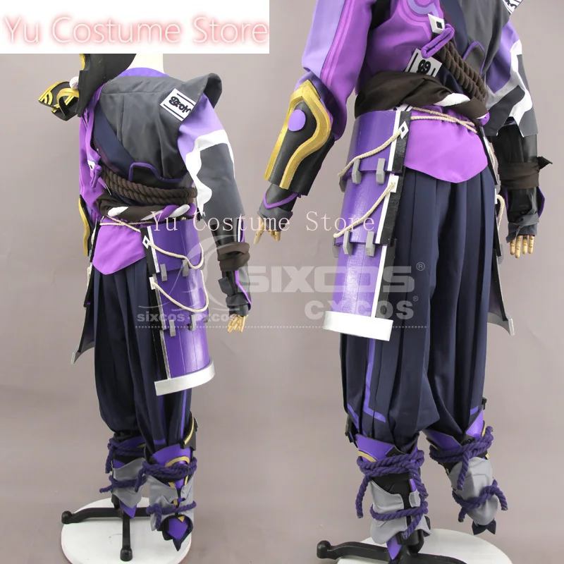 Genshin-armadura de impacto Kairgi Fiery Might, disfraz personalizado de Cosplay, uniforme de fiesta de Anime, ropa de rol para juego de Halloween