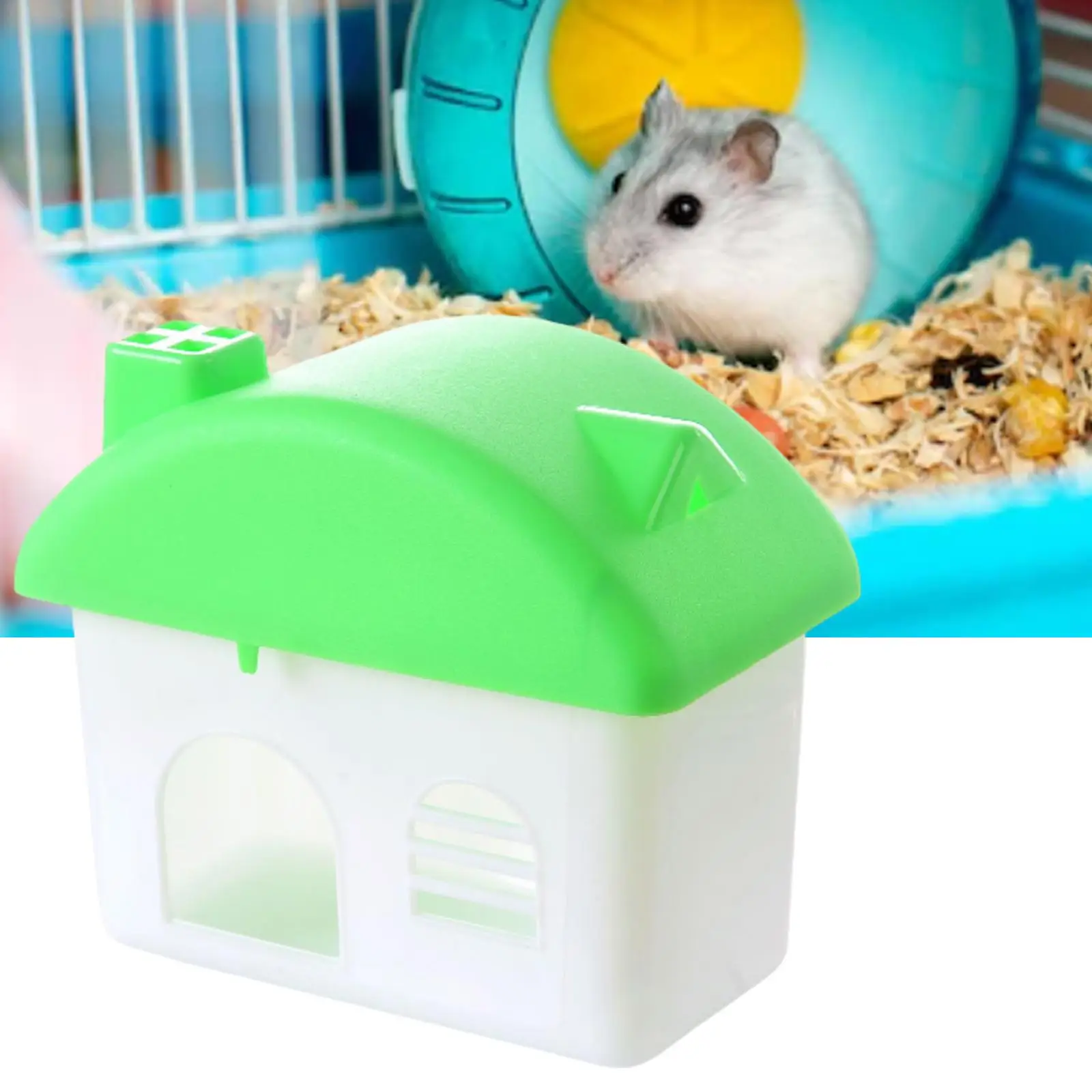 Casa-castillo para hámster y roedores pequeños - imagen 3