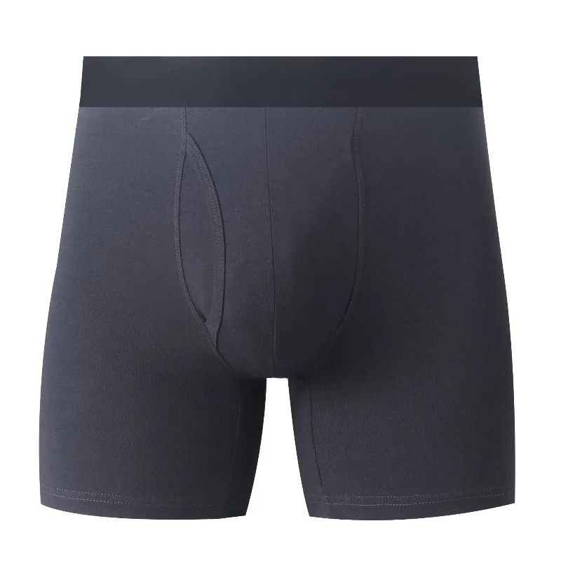 

3 пары, модные внешнеторговые экспортные европейские и американские размеры, мужские боксеры из чистого хлопка, впитывающие пот 1912 года.