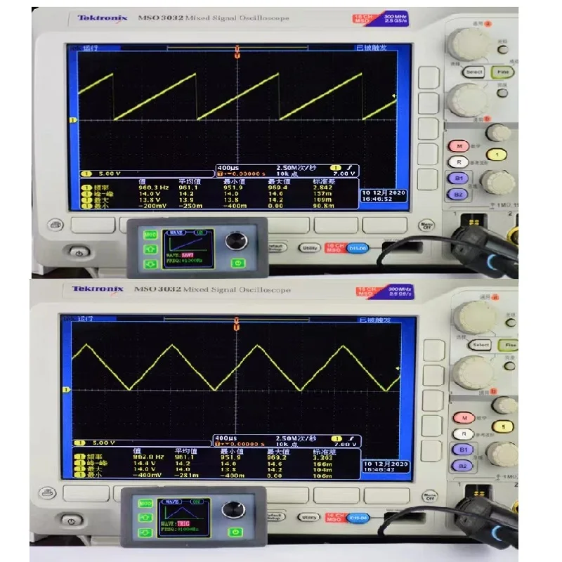 

FY201 Function Signal Generator Optional Modbus Protocol 4-20mA DDS PWM Waveform Output Frequency 0-150KHz 1.44" LCD
