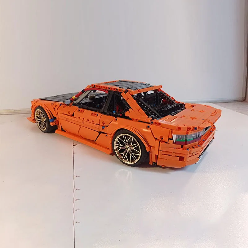 Speed Racing Car Model MOC Building Bricks S13 Origin Labo Hypercar Modular Technology Children Holiday Gifts Assemble Toys Suit #3
