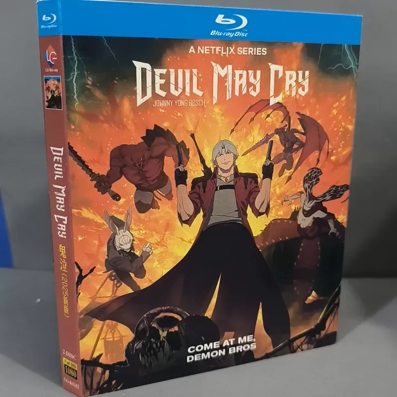 Devil May Cry Season 1 and 2 Blu ray Box Set Brand New Sealed Unopened with Real Product Photos