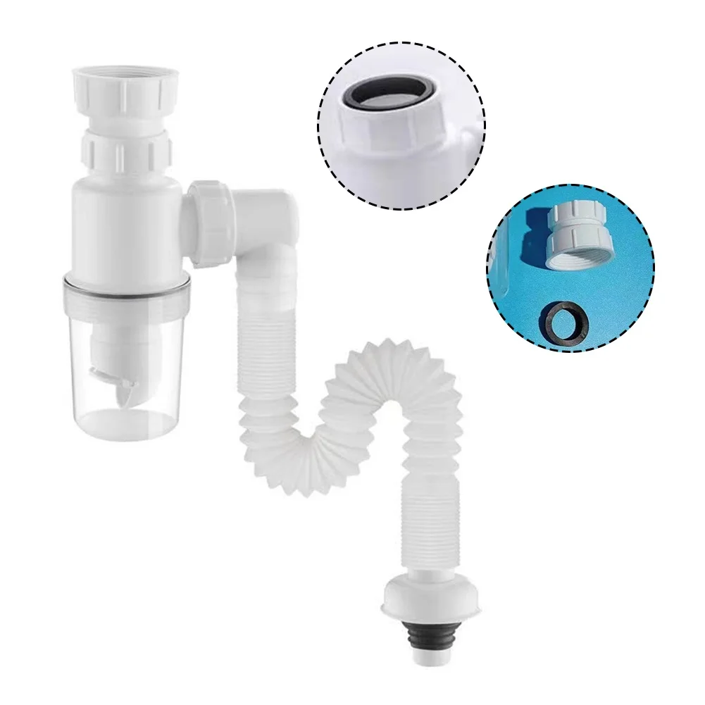 

Слив для раковины типа P, слив для кухни, ванной комнаты, украшение для дома, шланг для раковины, аксессуары для ванной комнаты