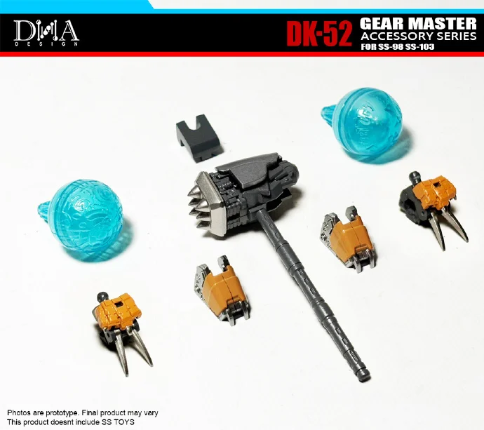 New Transformation Toy DNA Design DK-52 upgrade Kits In Stock