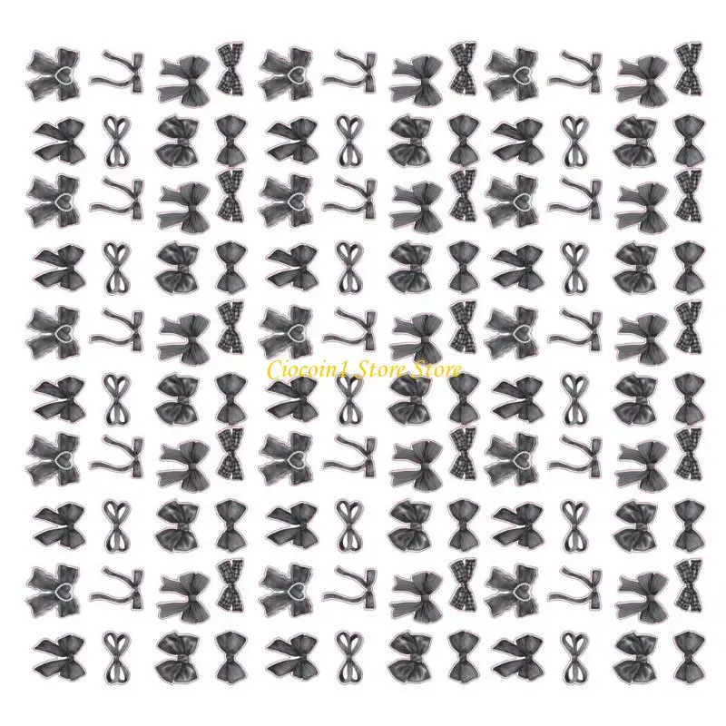 A3pc 500pcs ästhetischer Bowknot -Aufkleber Aufkleber Aufkleber für Wasserflaschen Scrapbooking