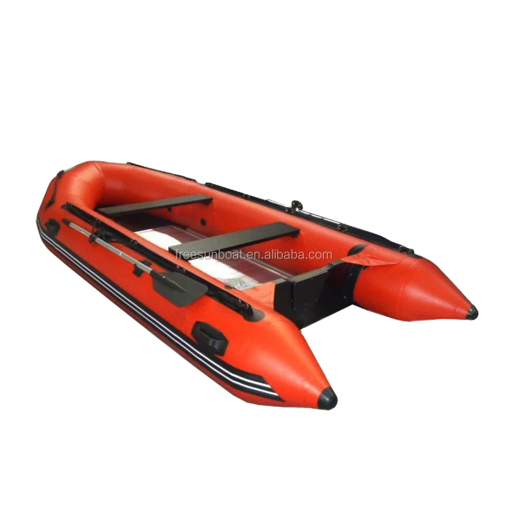 OEM Custom Factory Direct Sales Inflatable Sport Boat Inflatable Fishing Boat Outboard Motor Boat With Paddle
