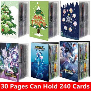 Natal 240 PCs Album Charizard Cards Album Buch der Cartoon Anime New 240 PCS Game Card Ordner Kind Legal Spielzeuggeschenk 10 Hauptverkaufalbum Ficour - №9