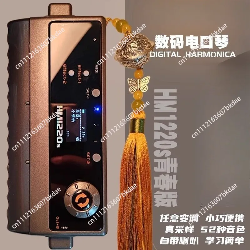 HM1220S Youth Edition Electric Harmonica MIDI Digital Musical Instrument Built-In Speaker