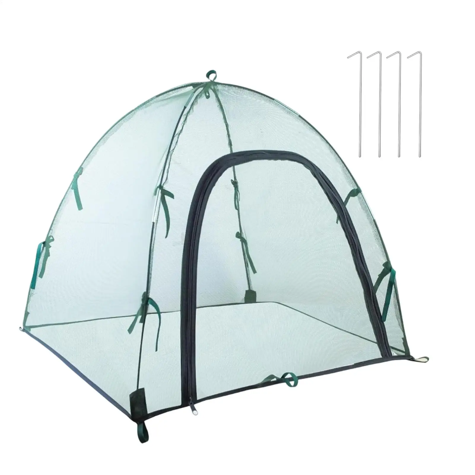 Plant Greenhouse Mesh Covers Foldable Pop Up Greenhouse Plant Tent Flexible Multifunctional Plant Tent For Indoor Outdoor view 3