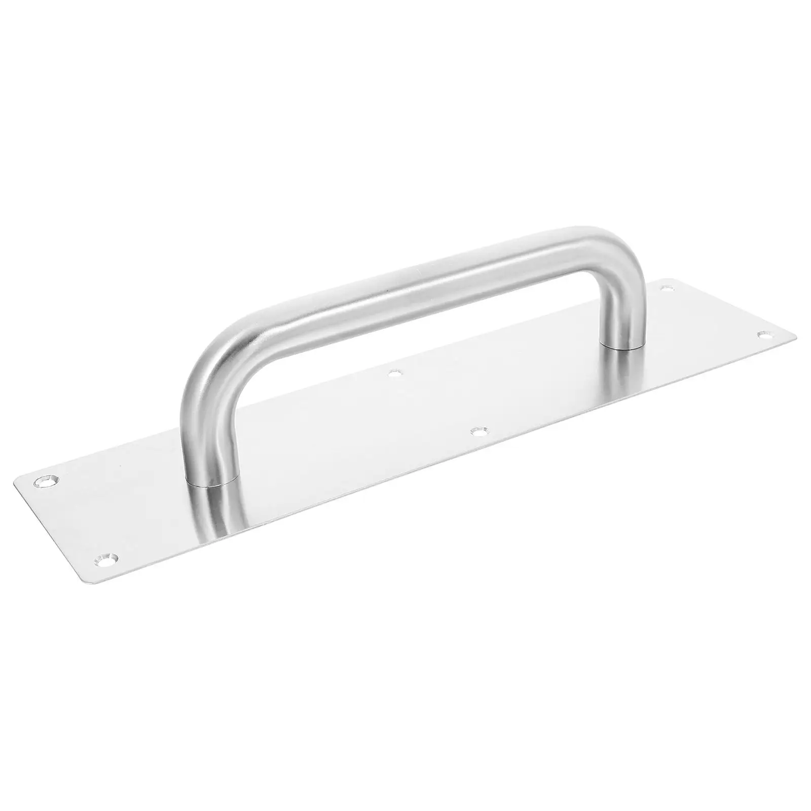 

Stainless Steel Door Handle Aesthetic Push Plates Semicircle Home Effortless Operation
