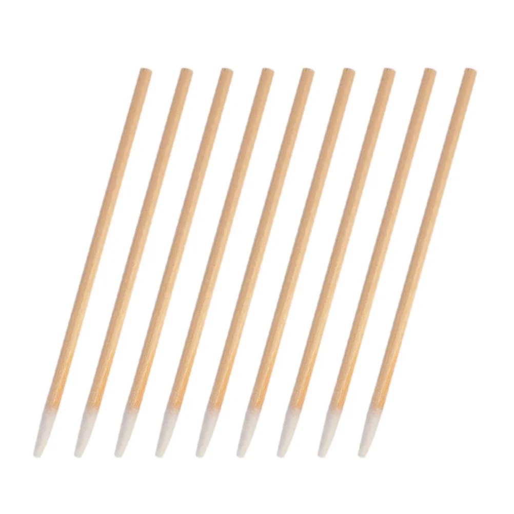 100pcs Single Pointed Head Wooden Cotton Swab Make-up Stick for Cleaning Tool Makeup Cotton Swab