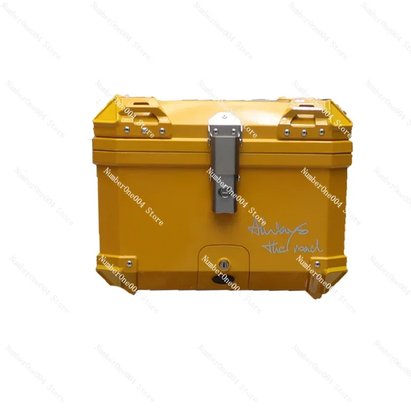 

Motorcycle cc110 trunk modified universal extra large non-aluminum alloy trunk