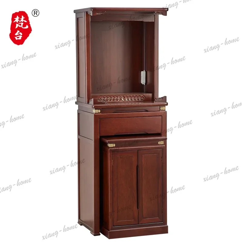FG   Solid Wood Modern Minimalist Cabinet Set Buddha Shrine Standing Cabinet God Shrine God Cabinet Economical Buddha