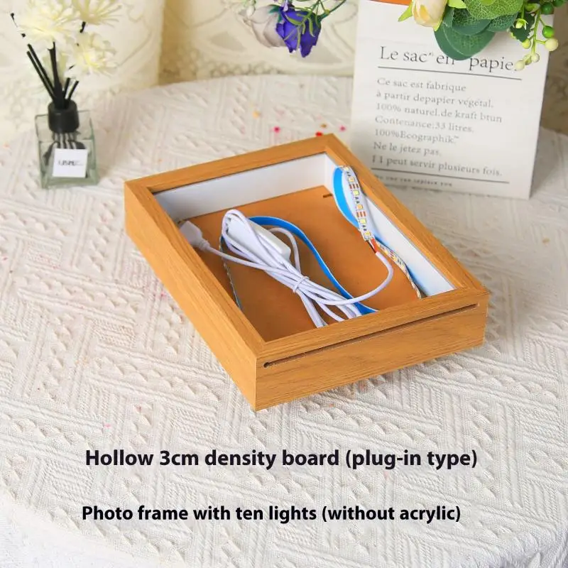 LED Photo Frame Acrylic Lightbox for Home Decor