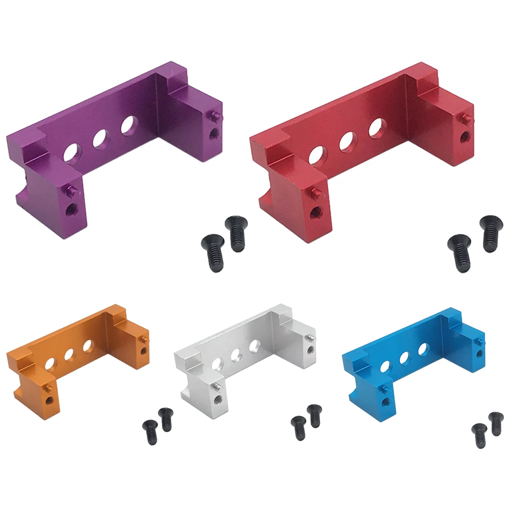 1Pcs 1 14 Steering Servo Support Aluminum Alloy Precision Servo Mount Bracket For Wltoys 144001 RC Car Part RC Car Accessories
