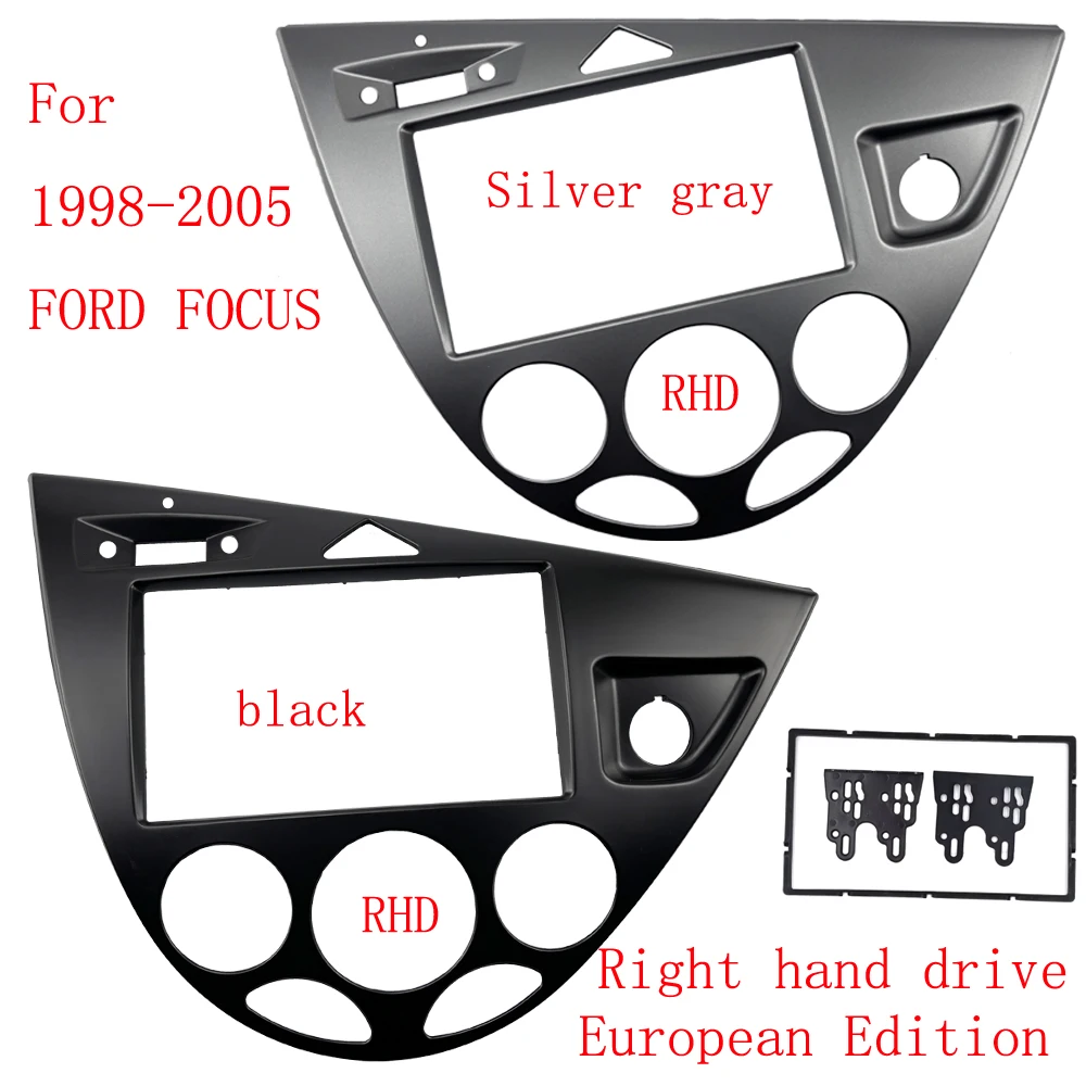 

2DIN 7 Inch Car Frame Fascia Adapter Android mp5 Radio Dash Fitting Panel Kit For Ford Focus MK1 1998-2005
