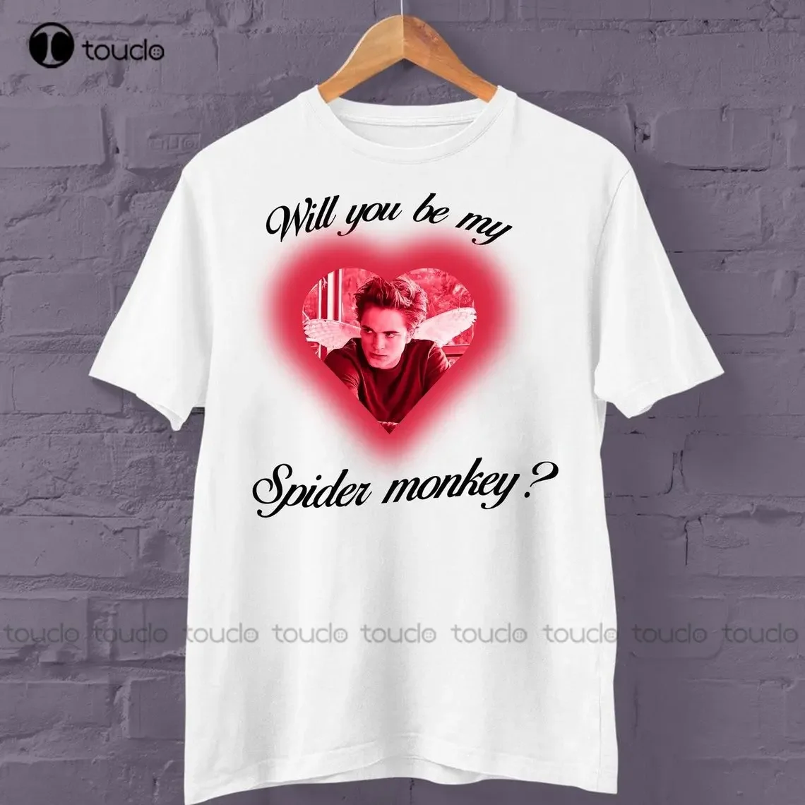 Will You Be My Spider Monkey Edward Cullen Twilight camiseta la saga Crepúsculo camisa Robert Pattinson camisa Xs-5Xl regalo personalizado