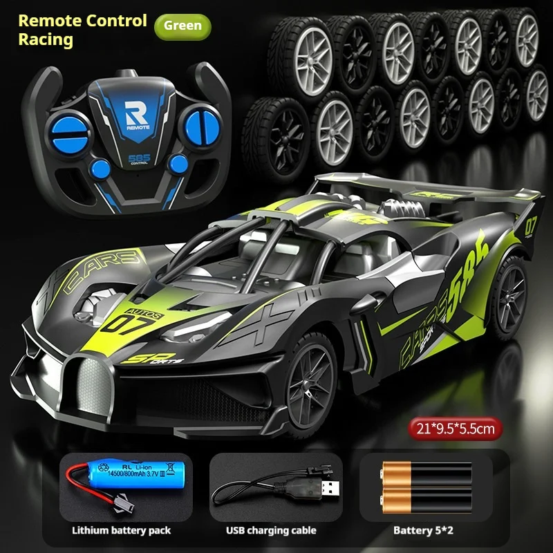 1/18 Rc Car 2.4g High Speed Drift Car Controlled Supercar Racing Electric Drop Resistant Child Boy Toy Car Prezent urodzinowy