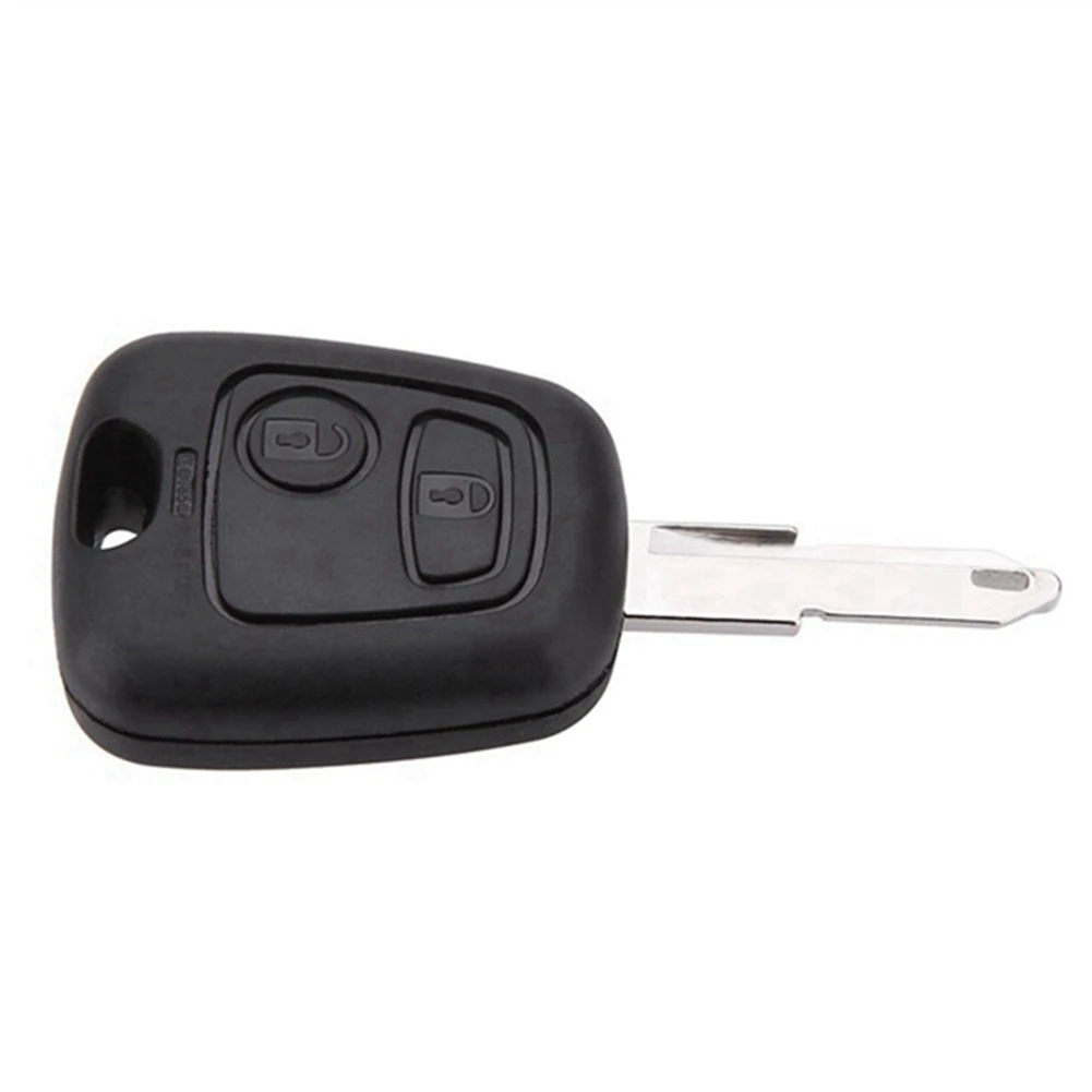

Trending Car 2-Button Key Shell Remote Control Key Shell With Key Embryo For 106 107 206 207 306 307 406 407