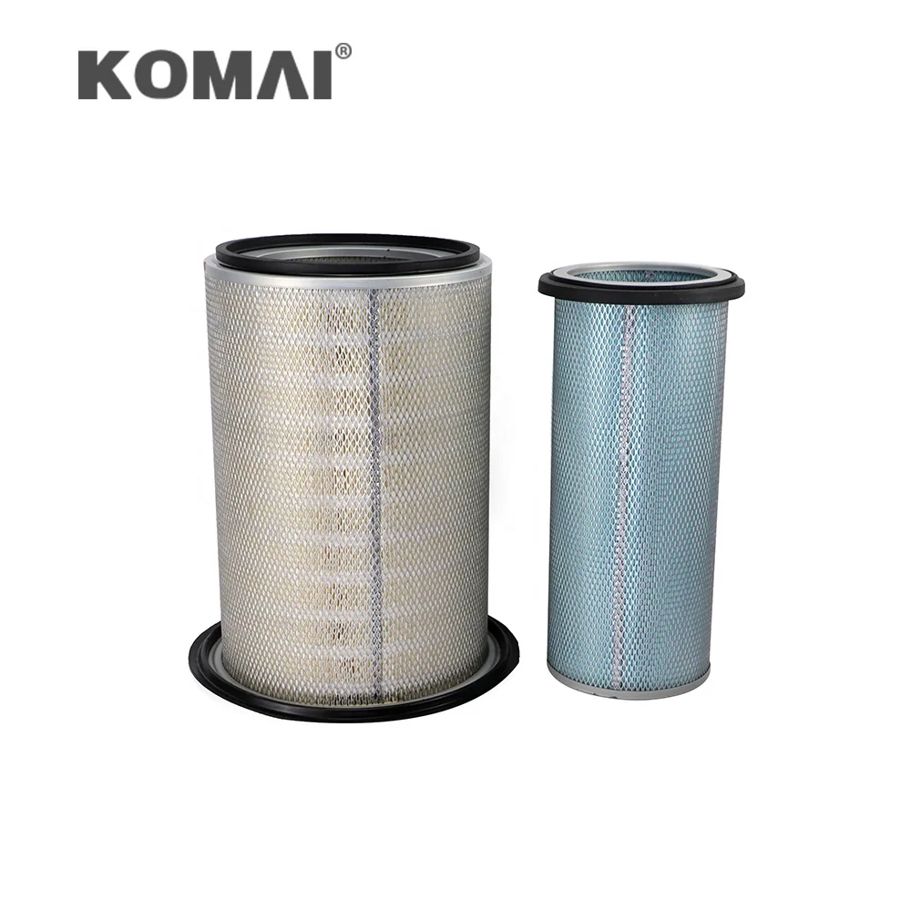 For Excavator Air Filter Set 6128-81-7042 3I0374 C381365 AF4504M P145702