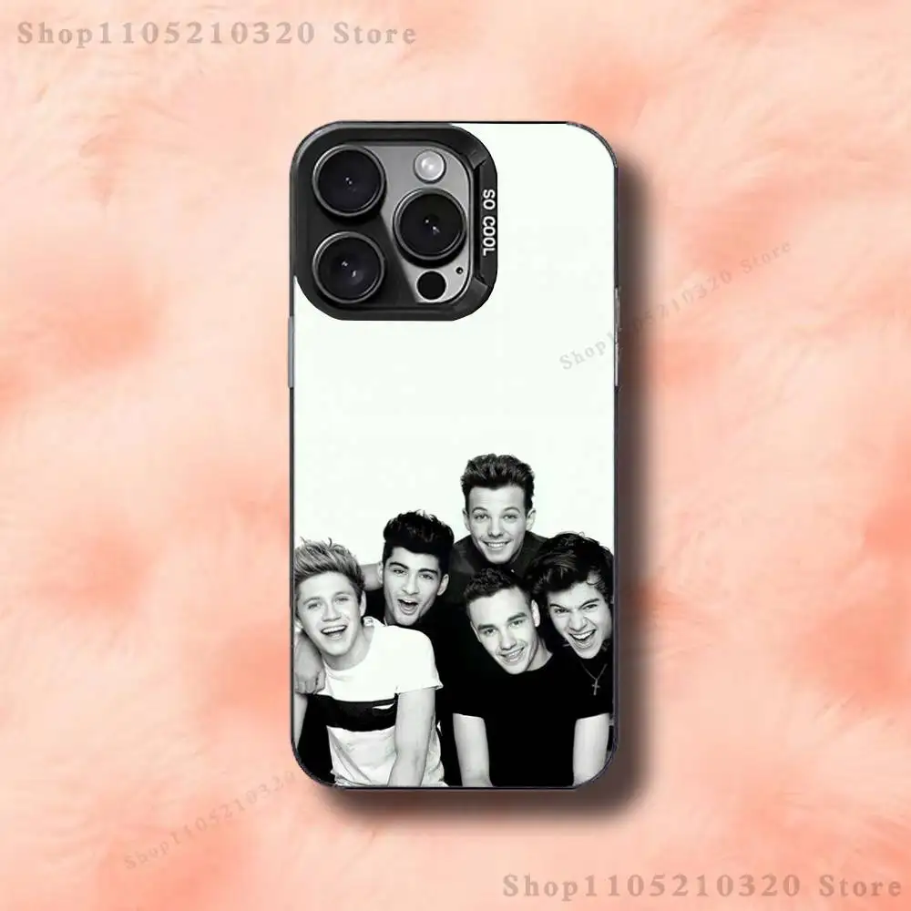 Pop band O-One D-Direction Phone Case For iPhone 17,16,15,14,13,12,11,Pro,Max,Plus,E,Air,Mini Black Tpu Cover - view 4