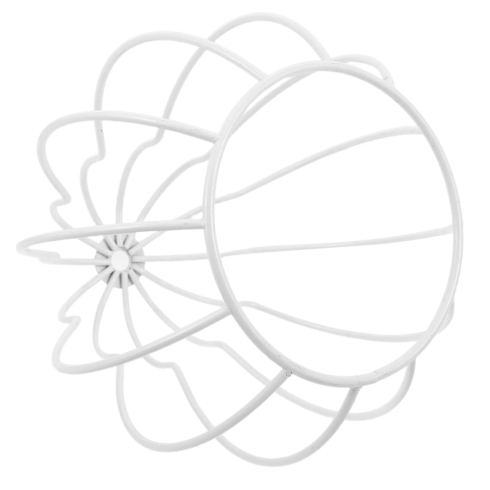 

Lampshade Frame: Vintage Hollow Metal Bulb Cage Cover For Pendant Ceiling Table Lamp Diy Industrial Light Shade Protector