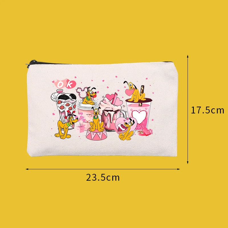 Disney Travel Cosmetic Organizer, Bolsa de Maquiagem, Bolsa De Armazenamento, Bolsa De Perfume, Lilo & Stitch, Mickey, Minnie Mouse, Fêmea, 2024