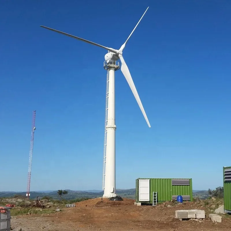 SD-200KW Alternative Energy Generators Horizontal Wind Turbine Wind Solar Hybrid Power System