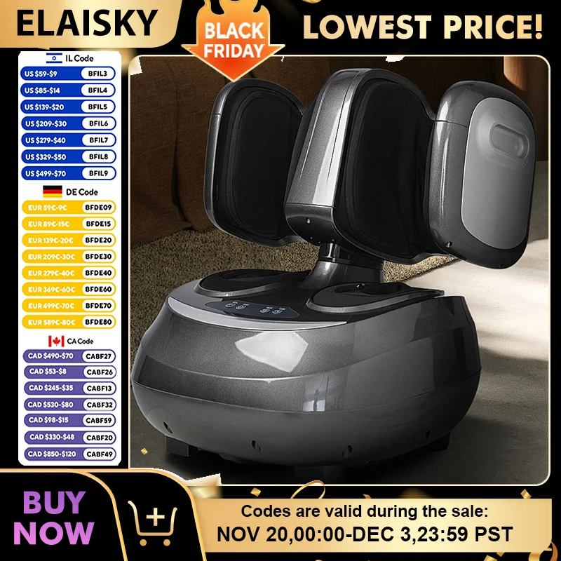 

Инструмент для терапии ног, машина для массажа ног, автоматическая воздушная подушка, разминающий массаж, колени, подошвы, ноги, встроенная терапевтическая машина