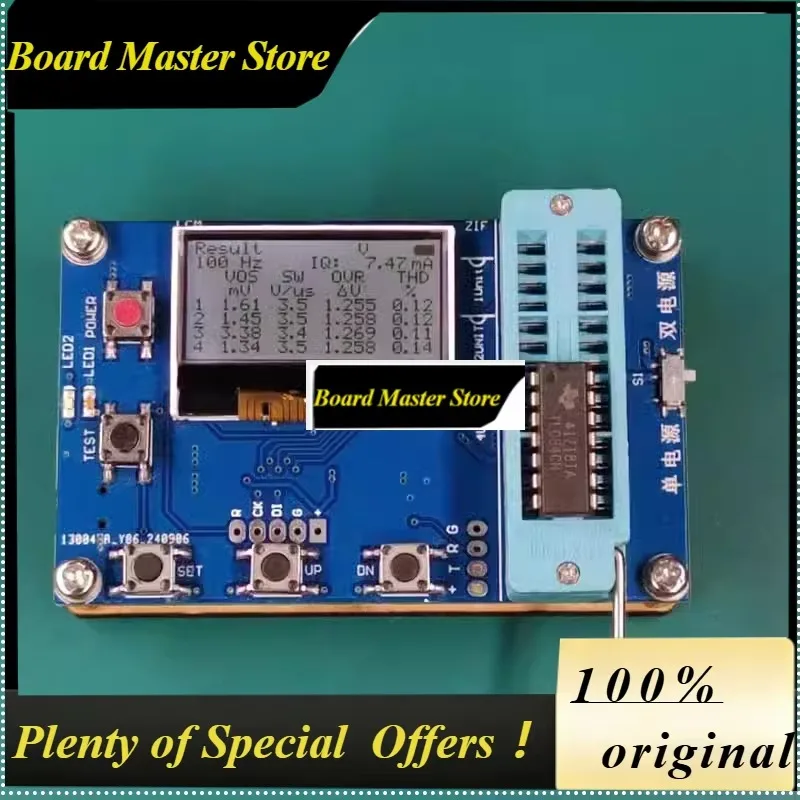BoMaS1~ 4 Universal Operational Amplifier Tester/ Detector