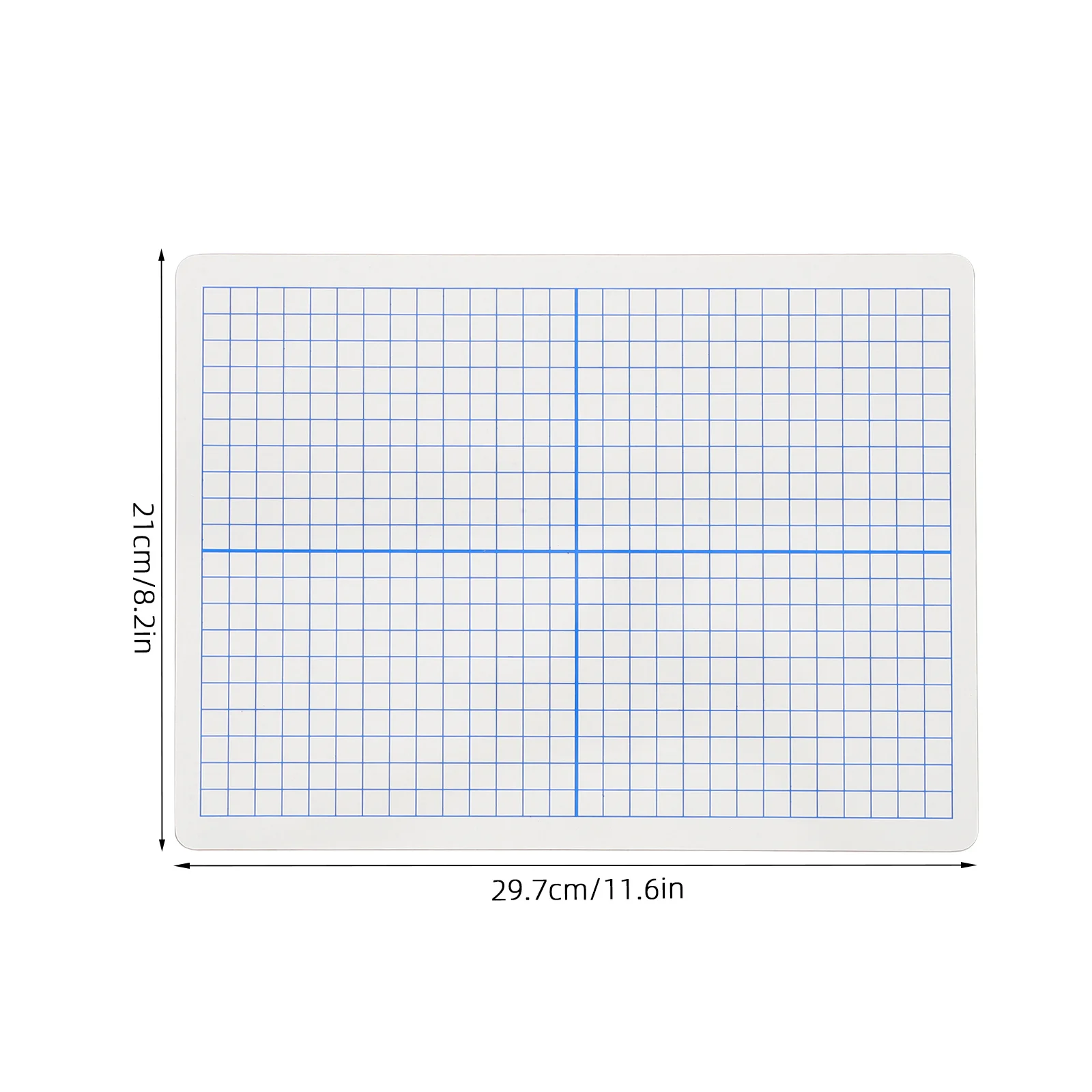 لوحة مسح جافة على الوجهين، خطوط شبكية صغيرة محمولة من البلاستيك، لوحة ملاحظات قابلة لإعادة الاستخدام، سبورة بيضاء مكتبية لتخطيط الرسم