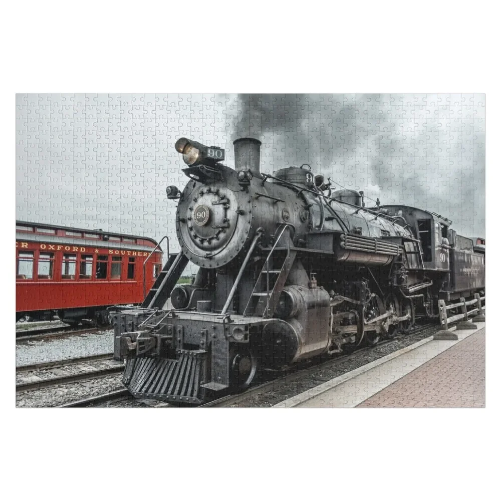 

Strasburg Locomotive Jigsaw Puzzle For Children Wooden Animal Personalized Gifts Christmas Gifts Puzzle