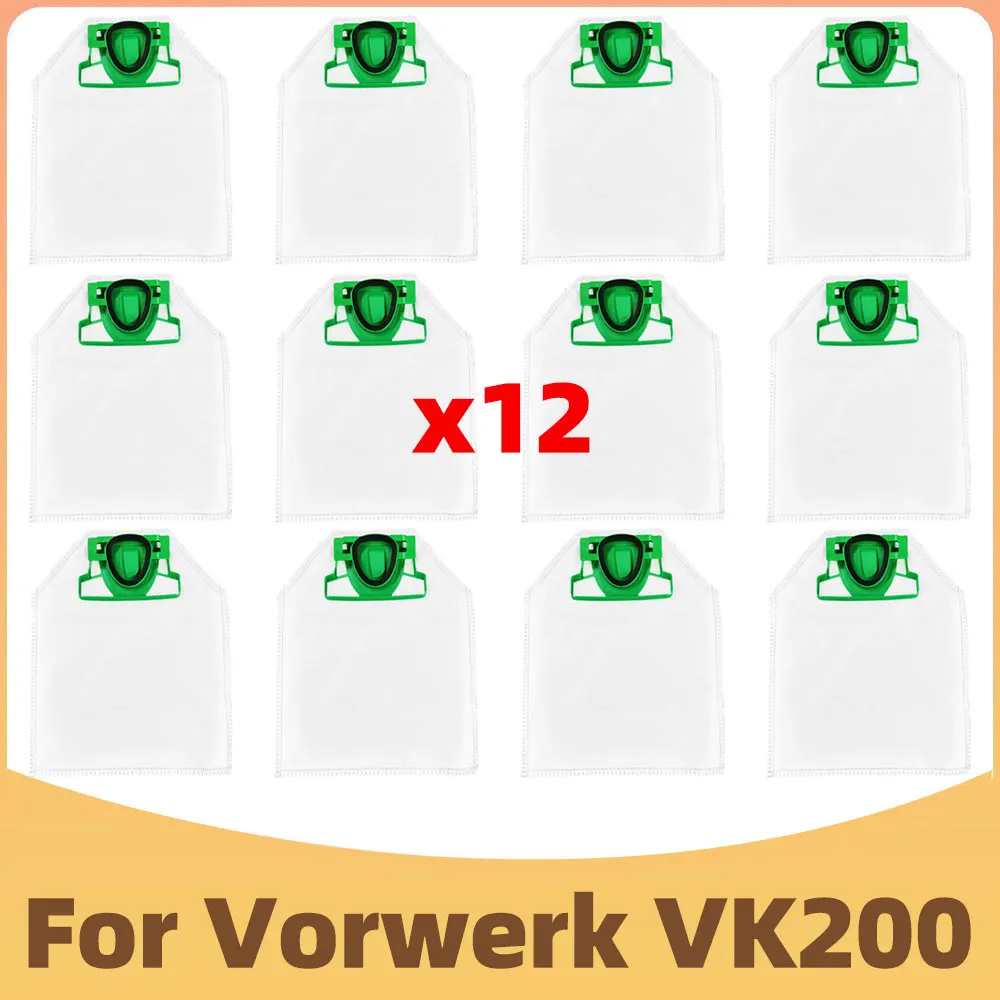 Dust Bag Fit For Vorwerk Kobold VK200 Vacuum Cleaner Replacement Spare Parts Accessories