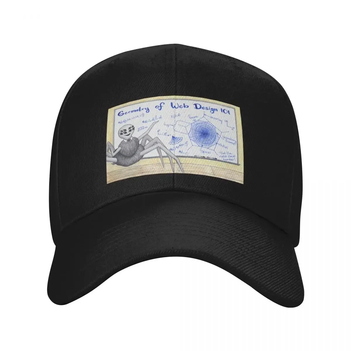 New Geometry Of Web Design, 101 Baseball Cap Custom Cap Sailor Cap For Men Hat Man Luxury Men's Hats Women's
