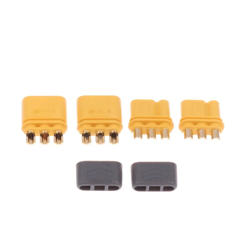 5Pairs Amass MR30 Male Female Connector Plug With Sheath Housing For RC Lipo Battery Multicopter Airplane Accessories