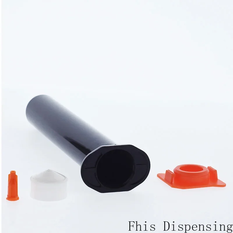 Suit Pneumatic Cylinder UV Free Shipping Pack of 20 55cc Black Adhesive Dispensing Syringe Needle Sleeve