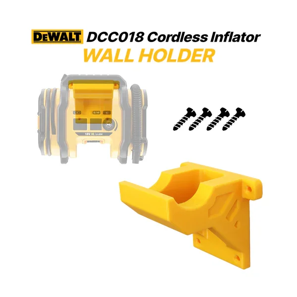 

For Dewalt DCC018 Wall Holder Officially Certified Compatible Wall Mount for Cordless Drill Chargers